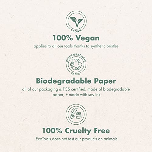 EcoTools Good Tan Full-Body Tanning Mitt, For Self-Tan Application, Use Self Tanning Mitt With Tanning Mousse, Lotions, & Tanning Waters, Eco Friendly Self Tan Mitt, Vegan, & Cruelty-Free, 1 Count