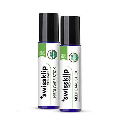 Swissklip Medi-Care Toenail Stick I Natural Solution for Healthy Nails I Suitable For Foot, Toe, and Fingernail I For Brittle Toenails – 10ml / 0.3 Fl. Oz. Made in USA