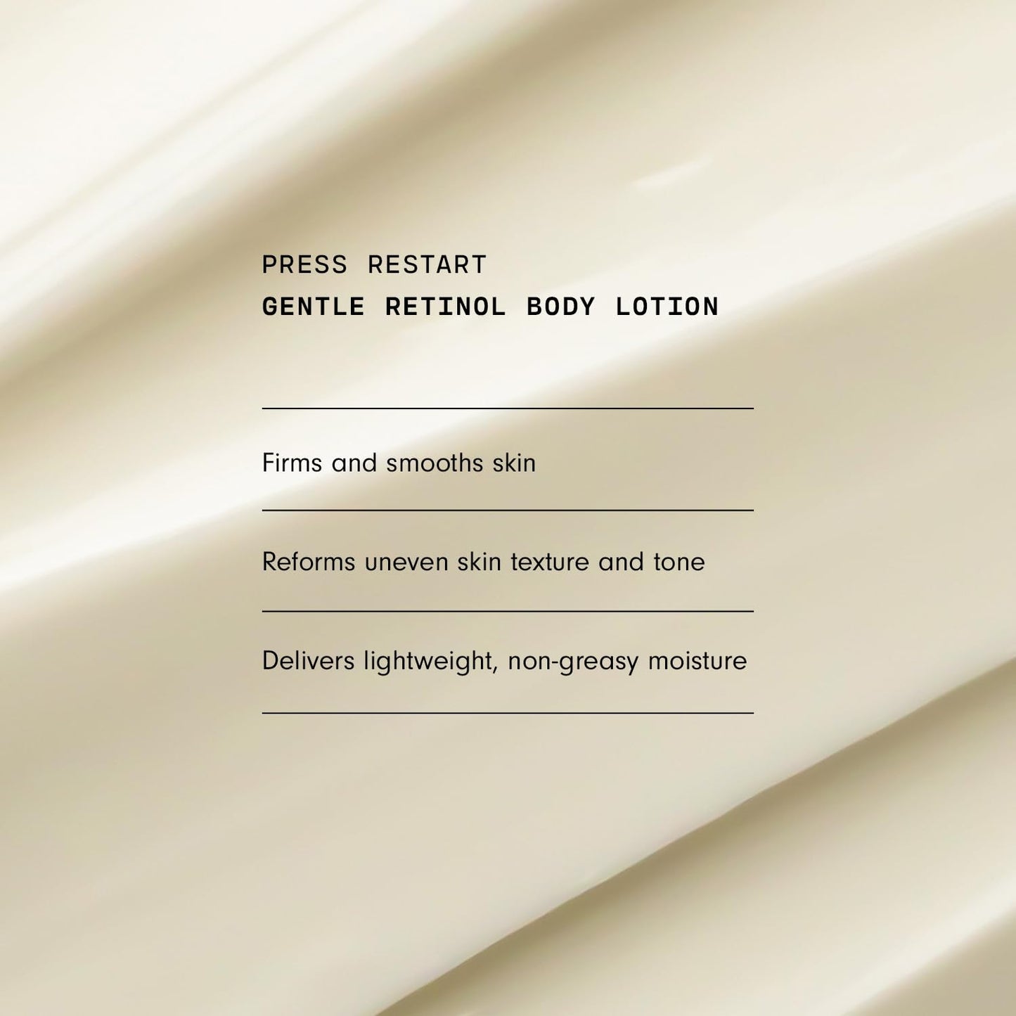 Versed Press Restart Retinol Body Lotion - Skin Firming Lotion with Cocoa Butter, Squalane & Vitamin E - Lightweight All-Over Body Moisturizer for Dark Spots and Aging Dry Skin (6 oz)