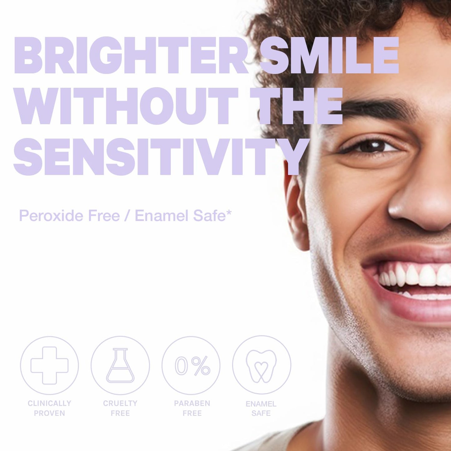 Professional Teeth Whitening 42 Strips (21 Pack), Hydrogen-Free, Non-Toxic, Dentist Recommended, Sensitivity Free - Vegan & Cruelty Free - (Mint)