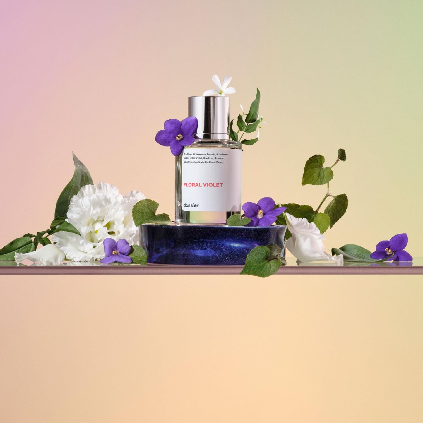 Dossier - Floral Violet - Eau de Parfum - Inspired by M.Jacobs Daisy - Perfume Luxury - Paraben Free - Vegan - For Women - Fragrance 1.7 oz (Spray 50ml)