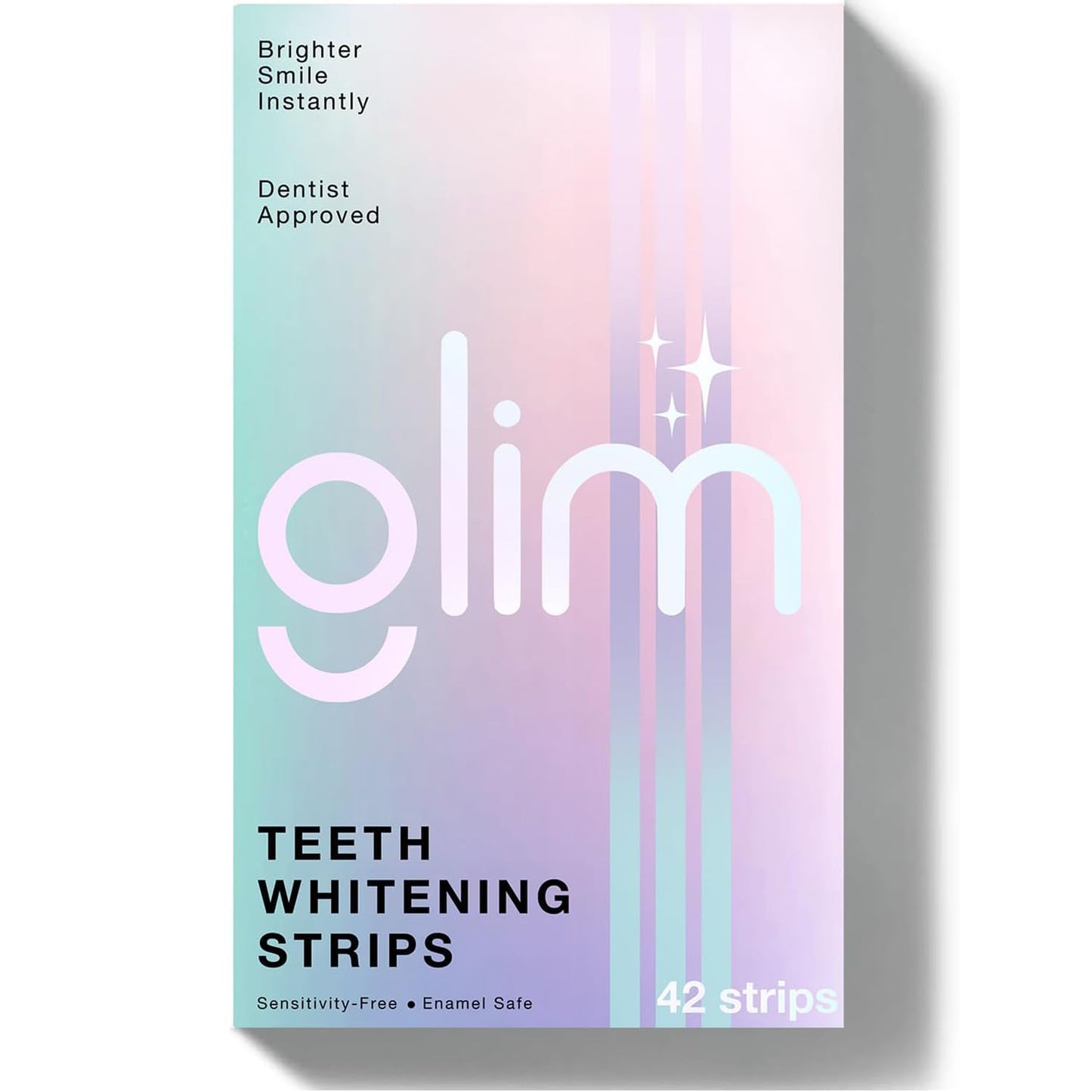 Professional Teeth Whitening 42 Strips (21 Pack), Hydrogen-Free, Non-Toxic, Dentist Recommended, Sensitivity Free - Vegan & Cruelty Free - (Mint)