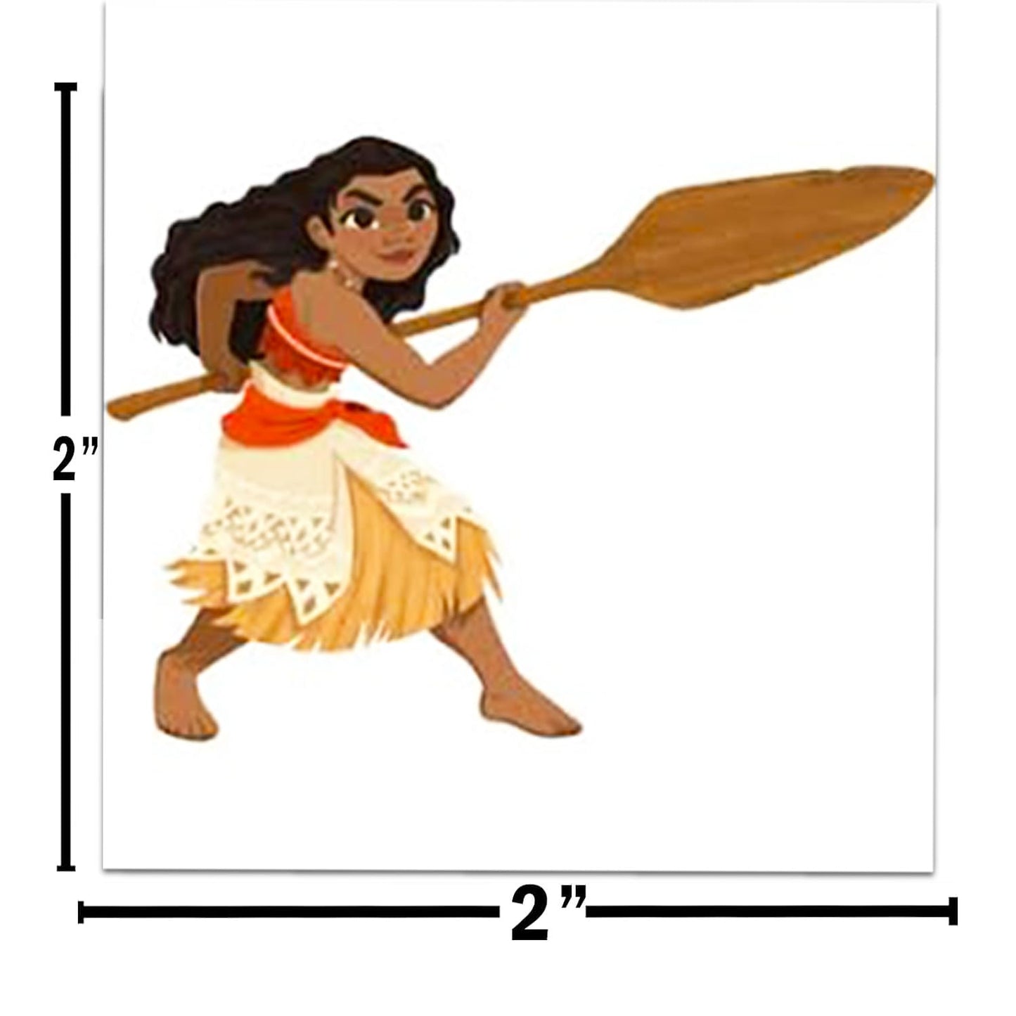 Moana Temporary Tattoos Party Favors - 72 Individual 2" x 2" Kids Tattoos for Moana Theme