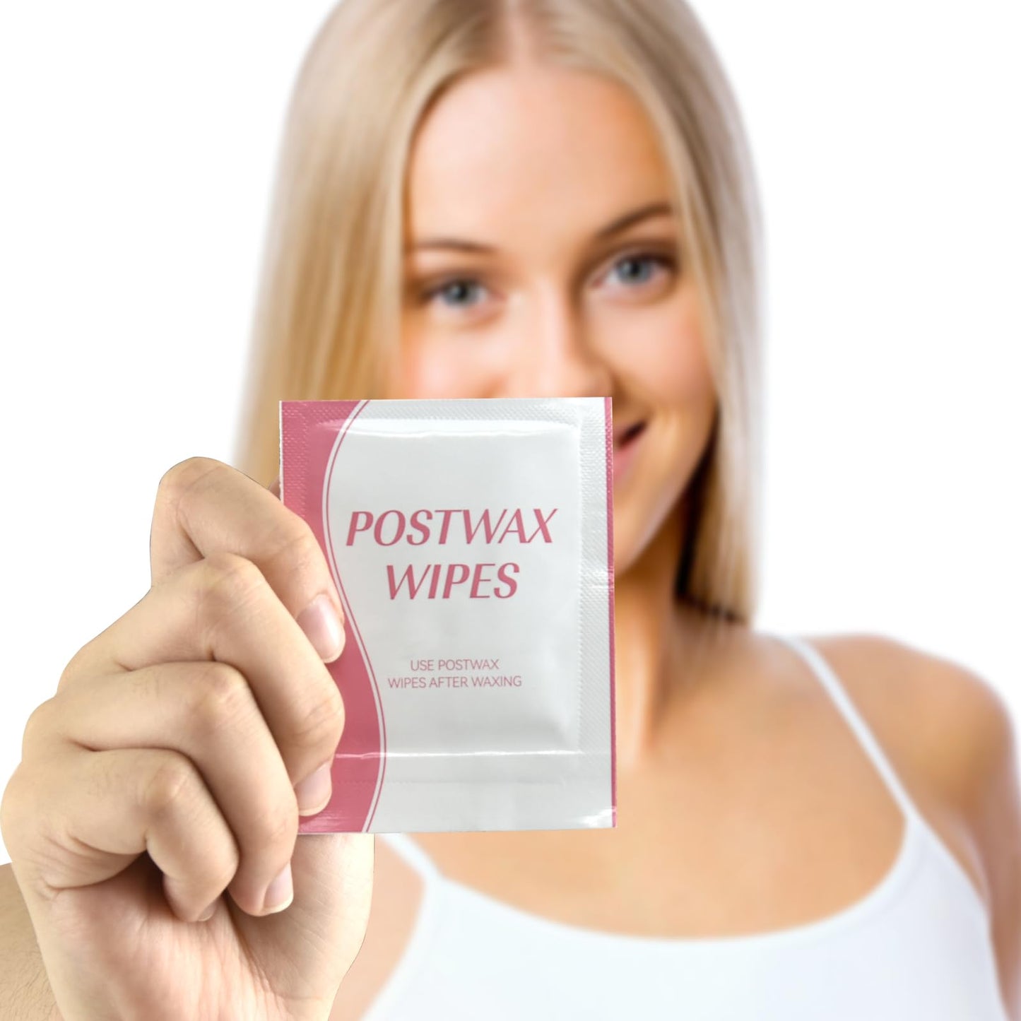 After Wax Wipes for Hair Removal - Post Wax oil - Post Waxing Cleanser for the Skin- Reduces Redness, Removes Residue,Refill Pack with 20pcs