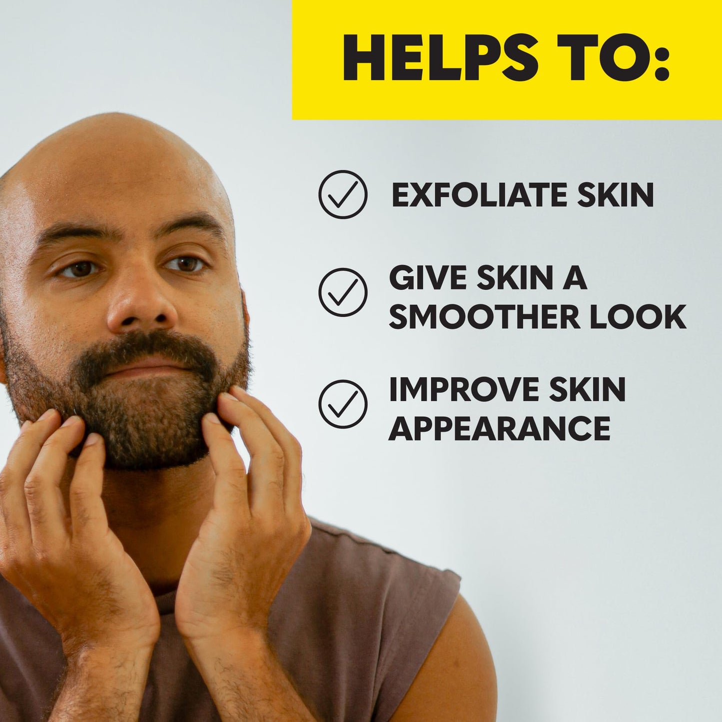 The Beard Club Beard Growth Kit - Derma Roller, Beard Growth Oil, Sandalwood Beard Balm, Beard Comb - Gift Set