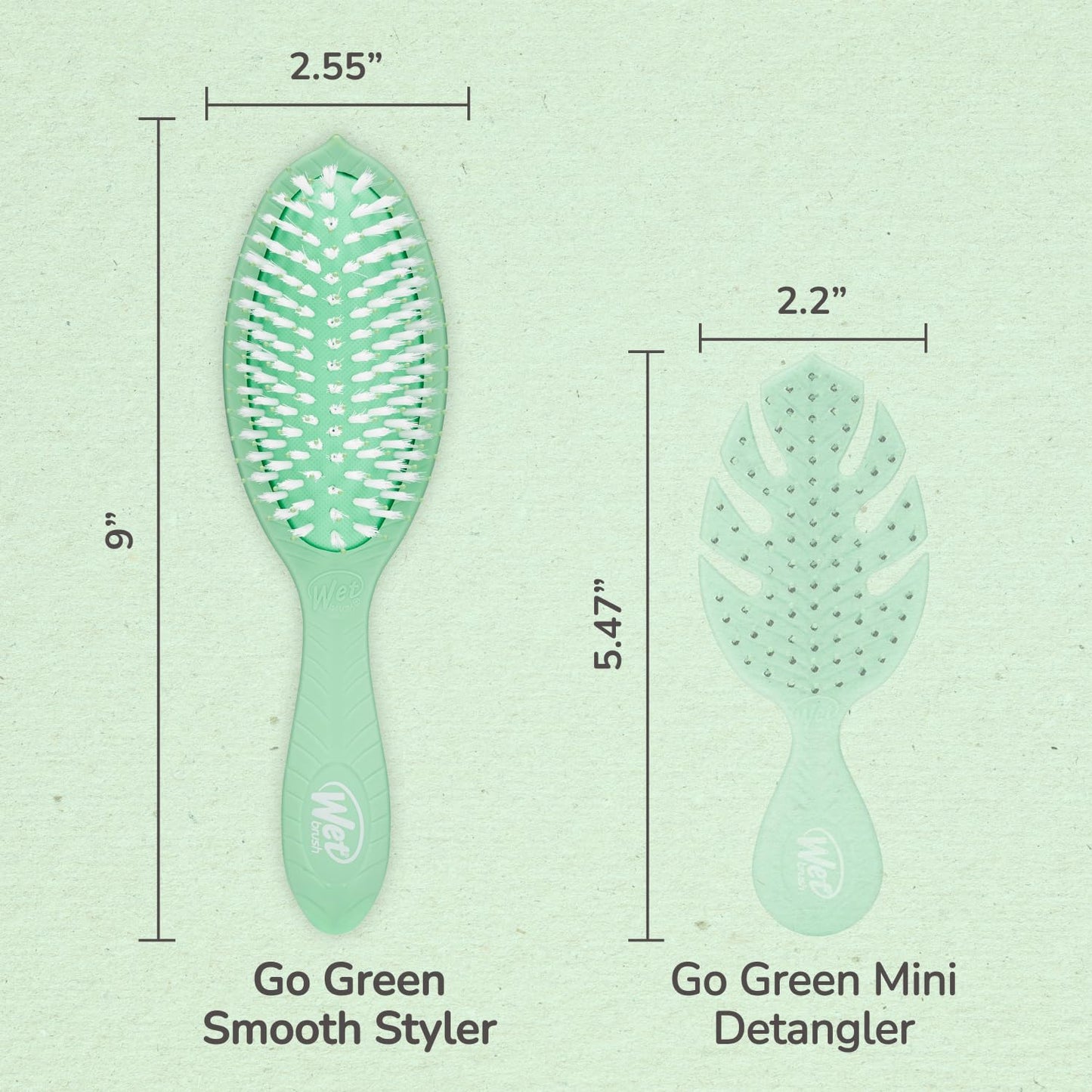 Wet Brush® Go Green™ Tea Tree Oil Treatment & Shine - Eco-Friendly Hair Care
