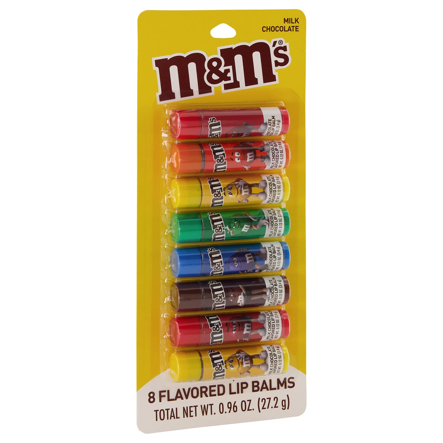 M&M 8 Pack Flavored Lip Balms