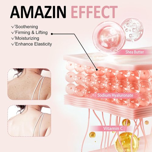 B Glossy Smoothing Body Serum for Wrinkles, B Glossy Body Serum for Wrinkles - Infused with Hyaluronic Acid, Vitamin E, Anti-Aging & Wrinkle Smoothing Formula, Helps Contour Saggy Skin 100ML/3.38 F OZ