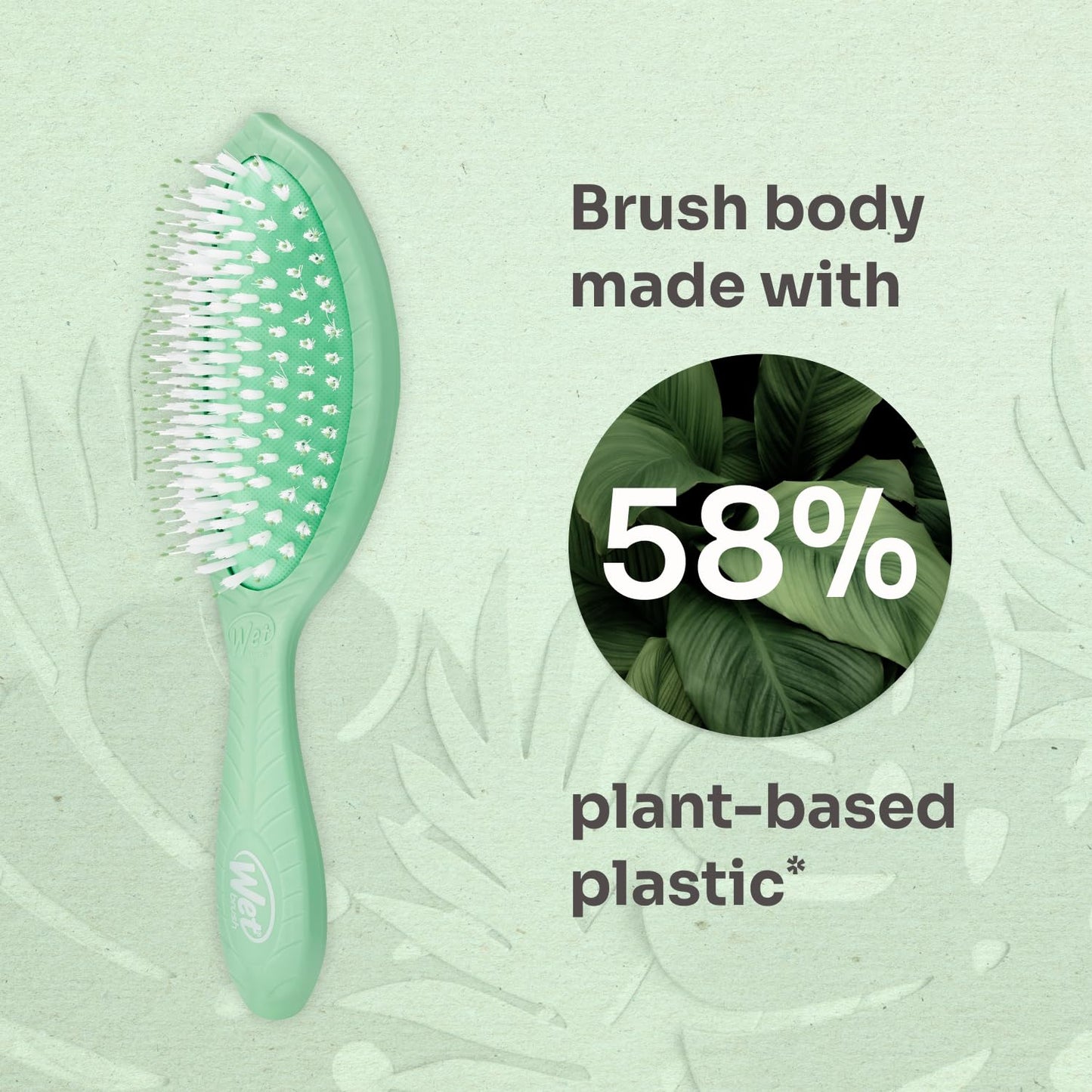 Wet Brush® Go Green™ Tea Tree Oil Treatment & Shine - Eco-Friendly Hair Care