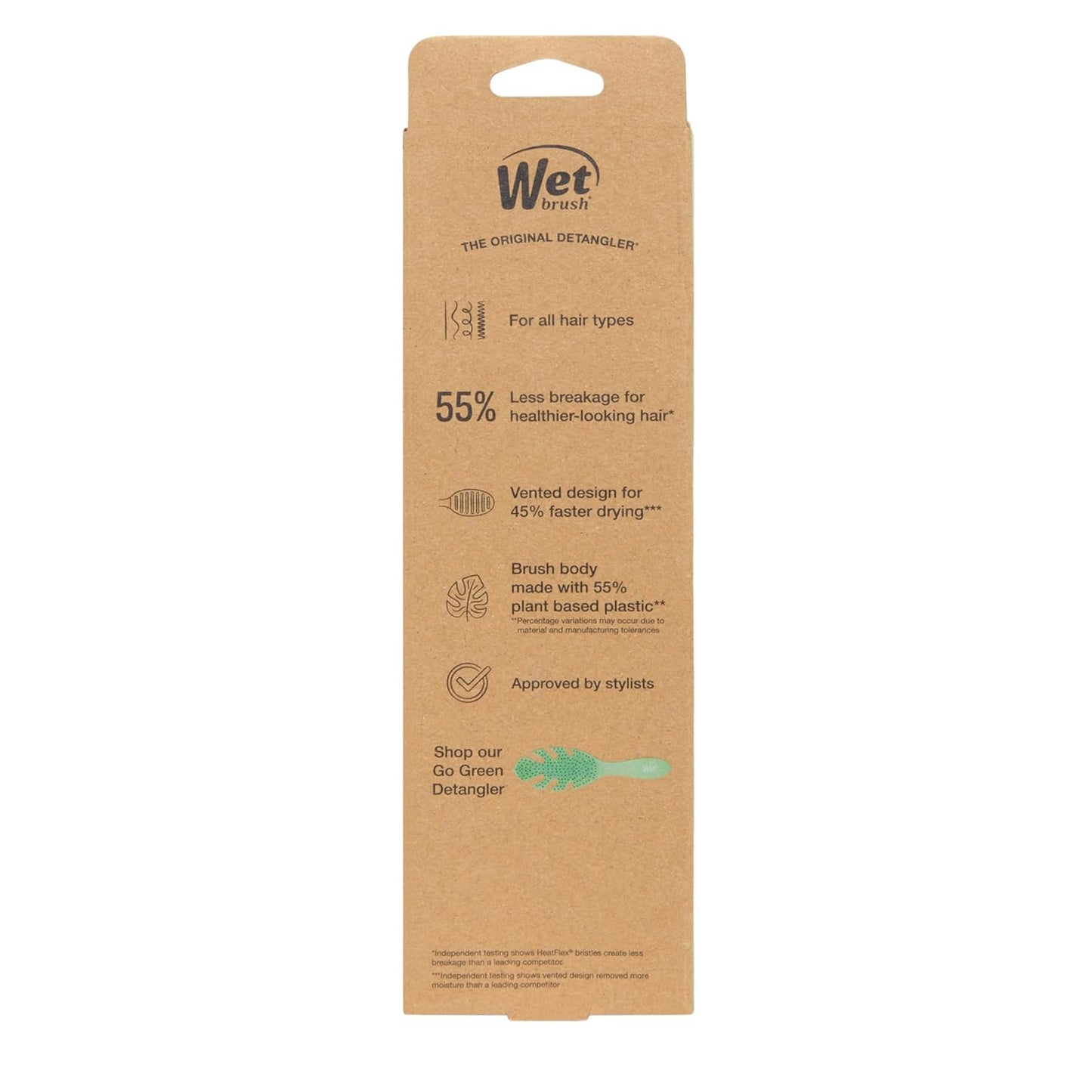 Wet Brush® Go Green™ Tea Tree Oil Treatment & Shine - Eco-Friendly Hair Care