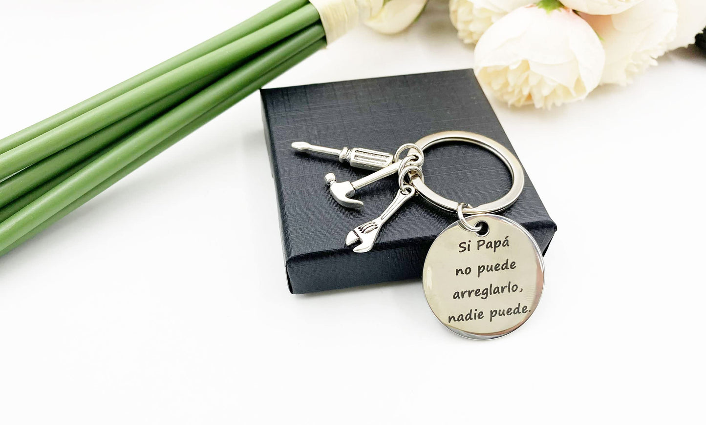 regalos para el dia del padre regalos para papa dia del padre regalos regalos para hombre llavero Si PAPA no puede arreglarlo, nadie puede PAPA