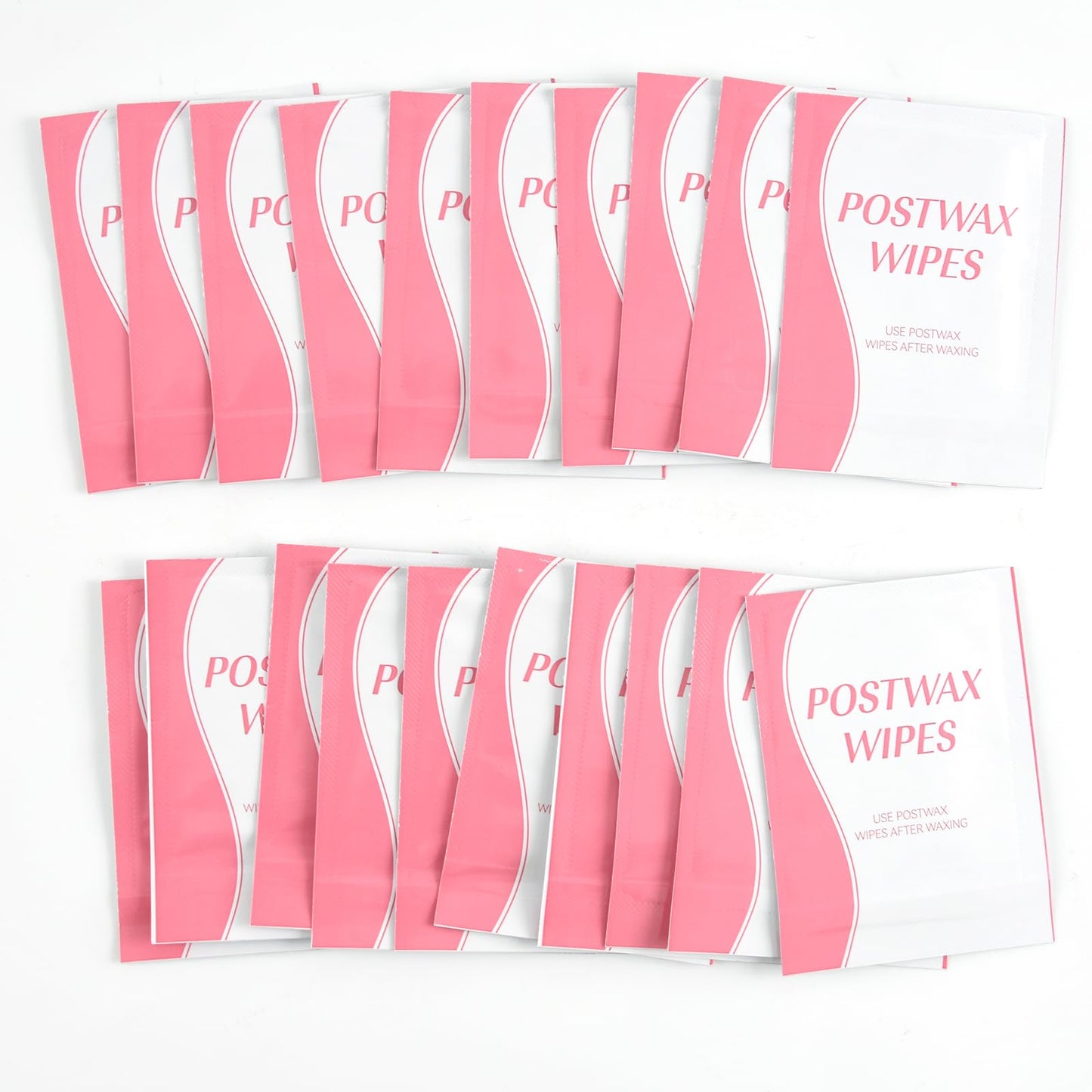 After Wax Wipes for Hair Removal - Post Wax oil - Post Waxing Cleanser for the Skin- Reduces Redness, Removes Residue,Refill Pack with 20pcs