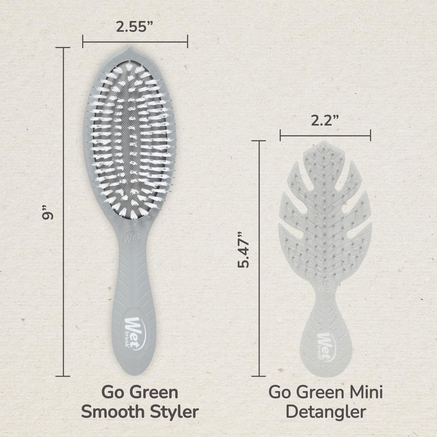 Wet Brush® Go Green™ Tea Tree Oil Treatment & Shine - Eco-Friendly Hair Care