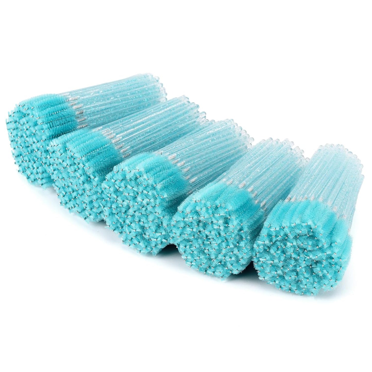 500 Disposable Mascara Wands - Colorful Eyelash Brushes & Spoolies for Extensions