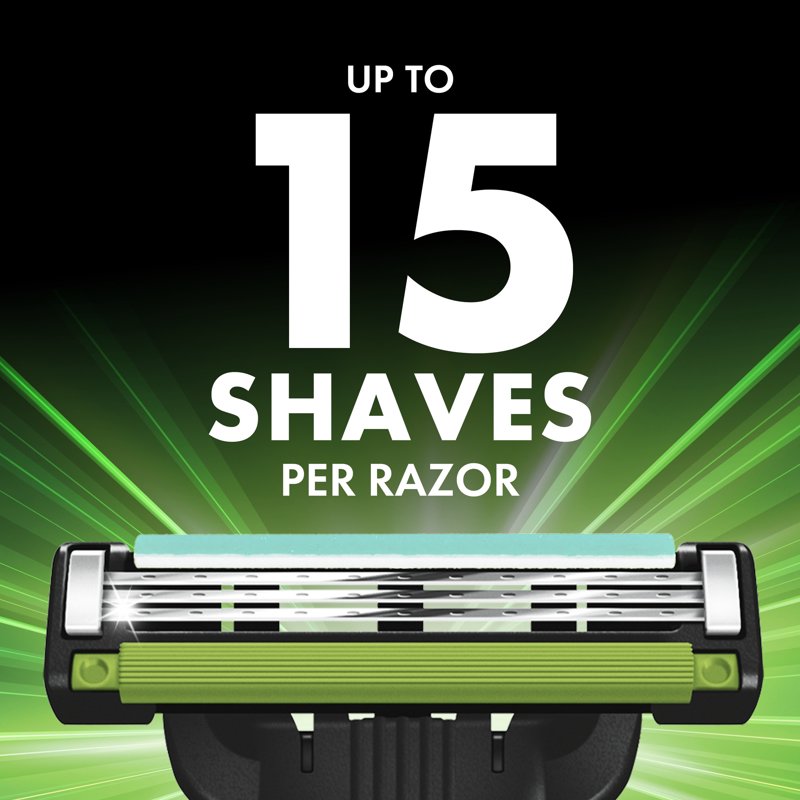 (4 Pack) Gillette Mach3 Sensitive Disposable Razors for Men with Pivoting Head – 28 Variation