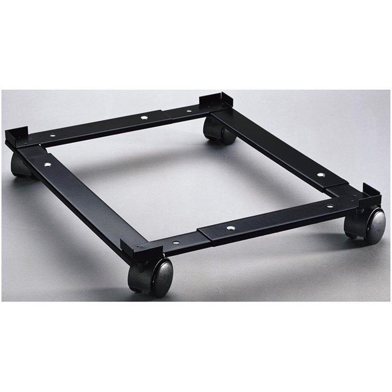 Adjustable File Caddy for Vertical Metal File Cabinets - Black Steel