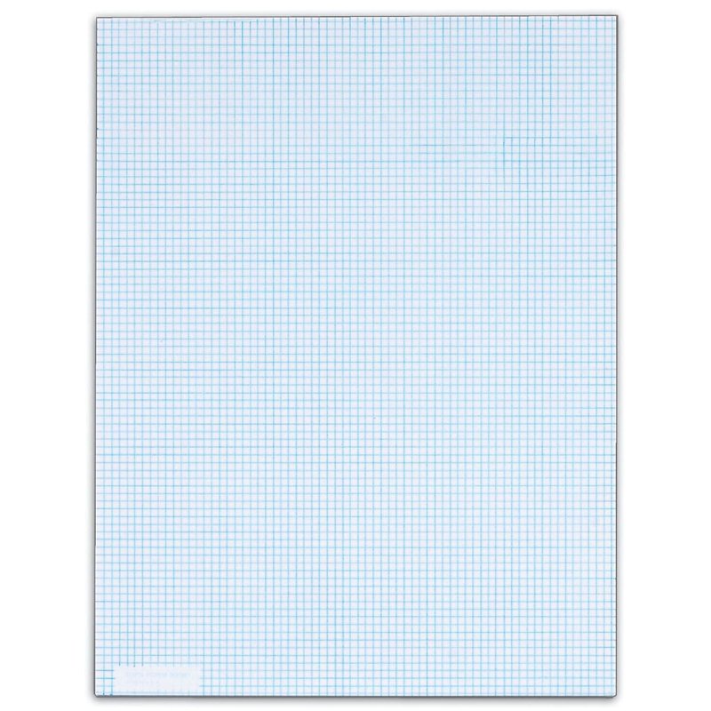 Quadrille Graph Paper Notebook 8.5 x 11 Inches 50 Sheets - Grid for Math Art & Engineering