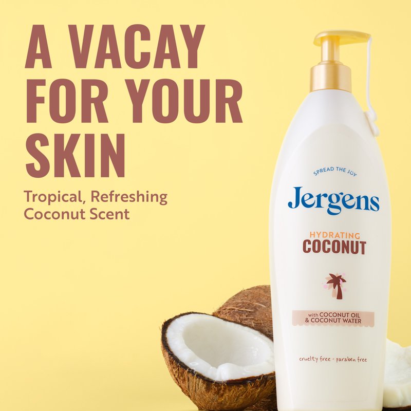 Hydrating Coconut Body Lotion for Dry Skin - 22.6 fl oz Moisturizer