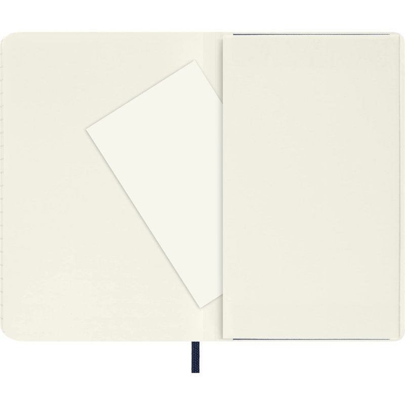 Moleskine Classic Pocket Notebook - Soft Cover, Ruled, Sapphire Blue