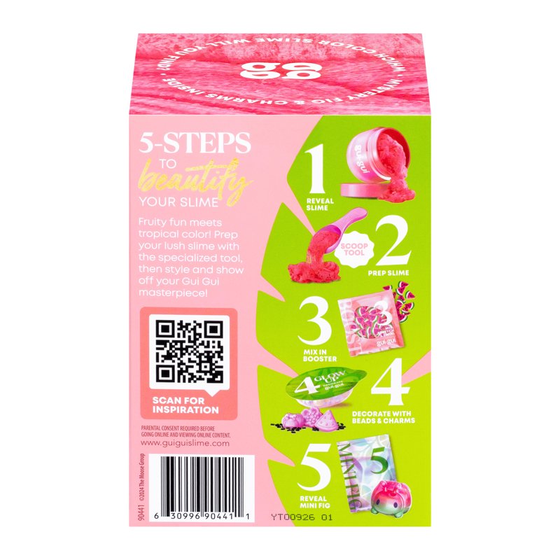 Fruity Glow Cloud Slime Kit with Beauty Scoop - Fluffy, Scented, Ages 6+
