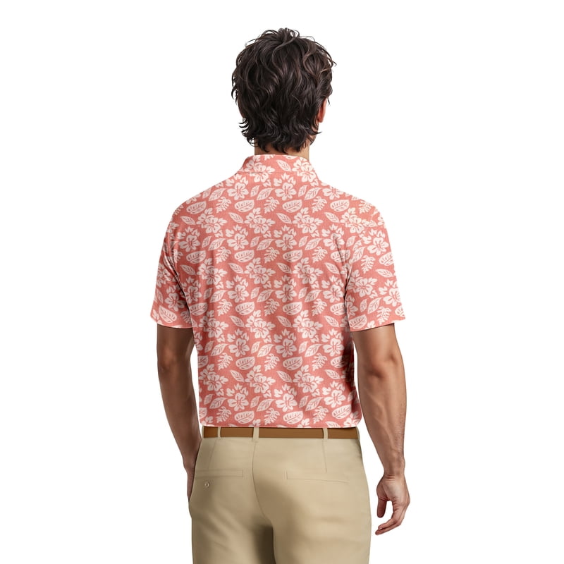 Performance Men's & Big Men's Tropical Polo Shirt with UV Protection