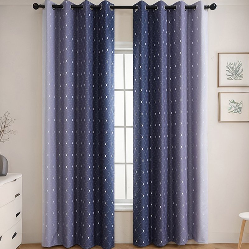 Blackout Curtains Set of 2 - Thermal Insulated Noise Reducing Drapes for Bedroom & Living Room