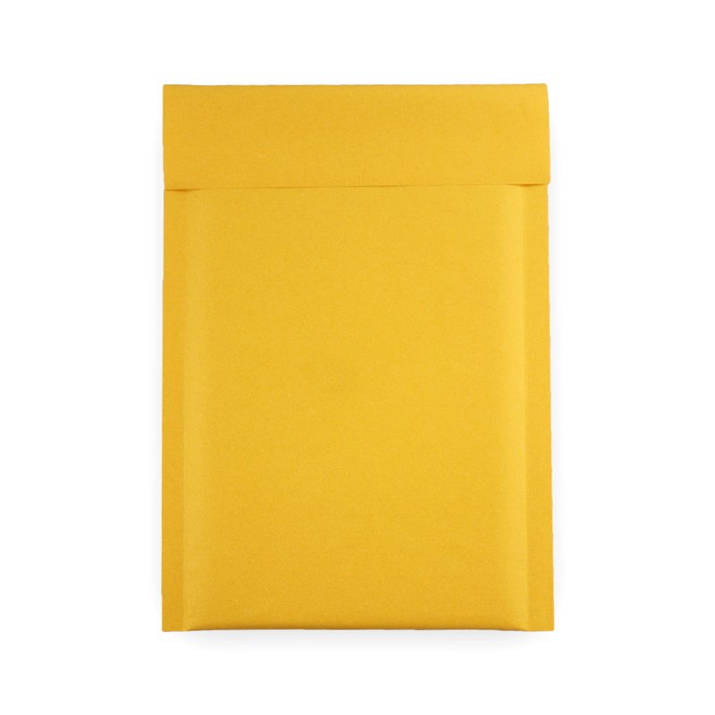 Self-Sealing Kraft Bubble Shipping Mailer Bag - Gold 5x7 Inch, 10 Pack