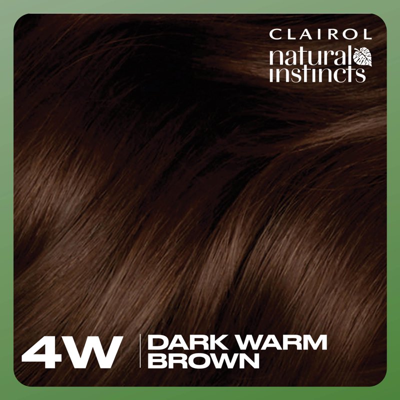 Demi-Permanent Hair Color Creme - Natural Instincts Dark Warm Brown 1 Application