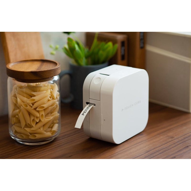Brother P-Touch Cube Smartphone Label Maker Bluetooth Wireless - White