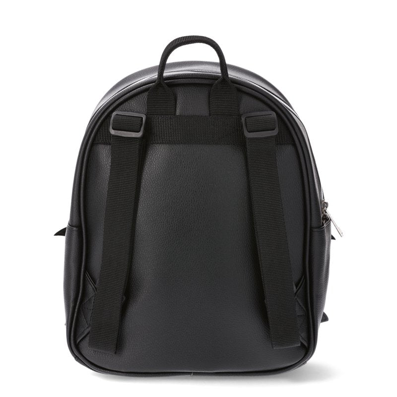 Women's Mini Backpack with Show Time Beetlejuice Design - Black