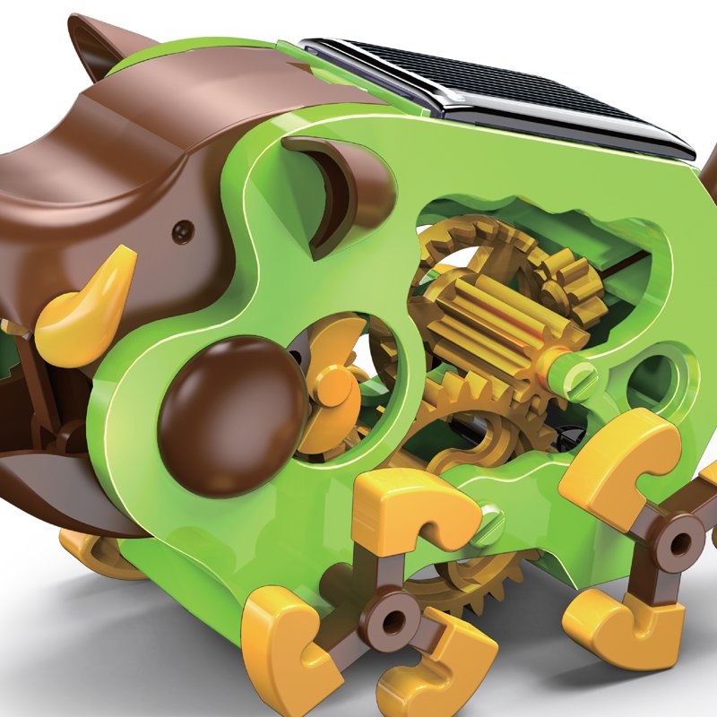 Solar Powered Robotics Kit for Kids - Build Tusk Wild Boar STEM Educational Set