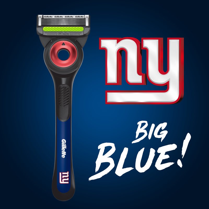 Men's Gillette Razor for Game Day Grooming with Exfoliating Bar & Refill