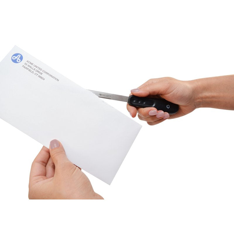 Recycled Stainless Steel Letter Opener - Eco-Friendly Office Tool