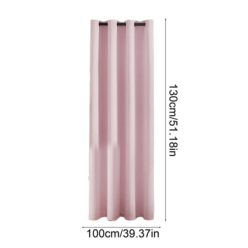 Blackout Curtains Thermal Insulated Soundproof Drapes Grommet Top Window Treatment 39x51 inches - Multiple Colors