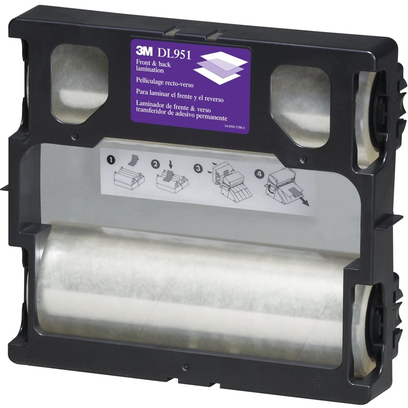 Heat-Free Laminating Refill Cartridge for LS950, Gloss Clear, 8.5 in x 100 ft