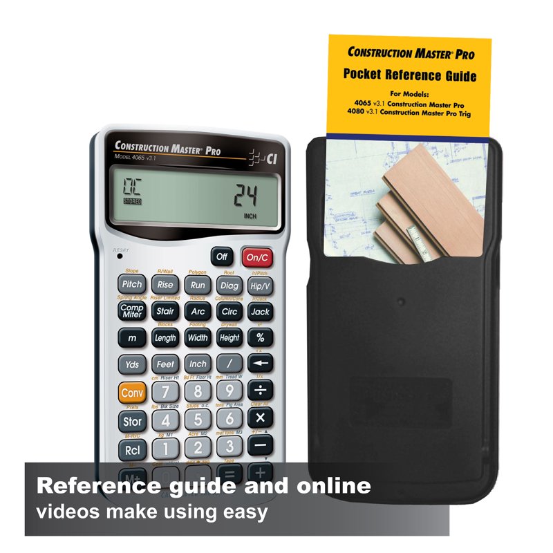 Construction Master Pro Construction Calculator for Building & Estimating
