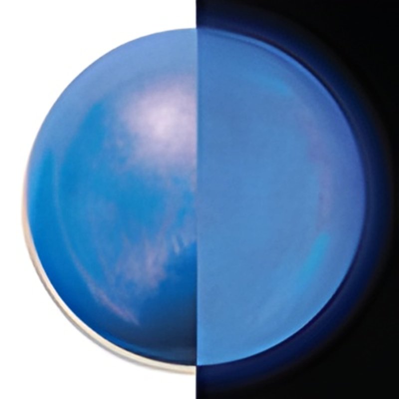 Blacklight Neon Blue Acrylic Craft Paint with Metallic Finish - 2 fl oz