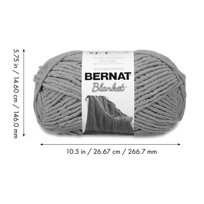 Super Bulky Polyester Yarn for Knitting and Crafting - 2 Pack, 10.5oz