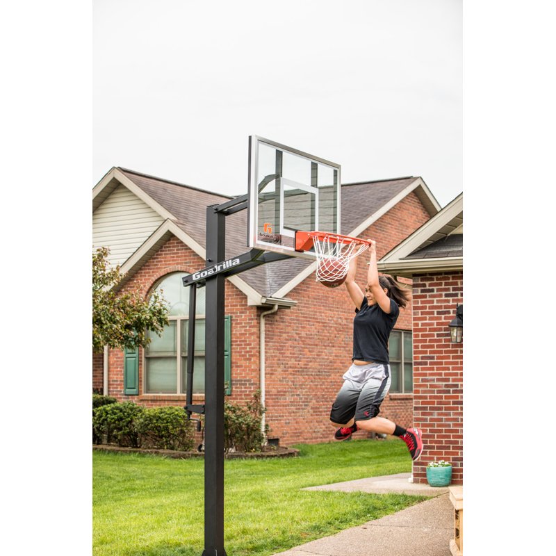 Outdoor Indoor 18-Inch Breakaway Basketball Rim - Pro-Style, Heavy-Duty