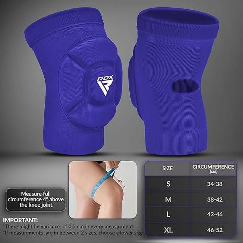 Knee Pads for Sports and Work - Protective Foam Brace, Anti-Slip, Unisex