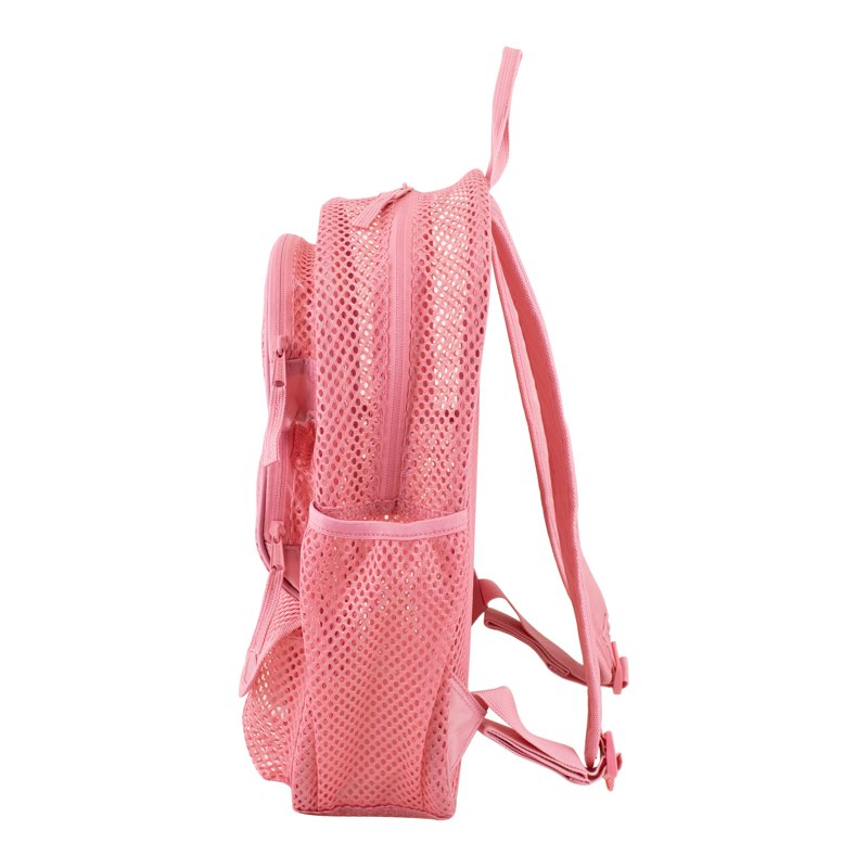 Unisex 16-Inch Cargo Mesh Backpack with Multiple Pockets & Hydration Features