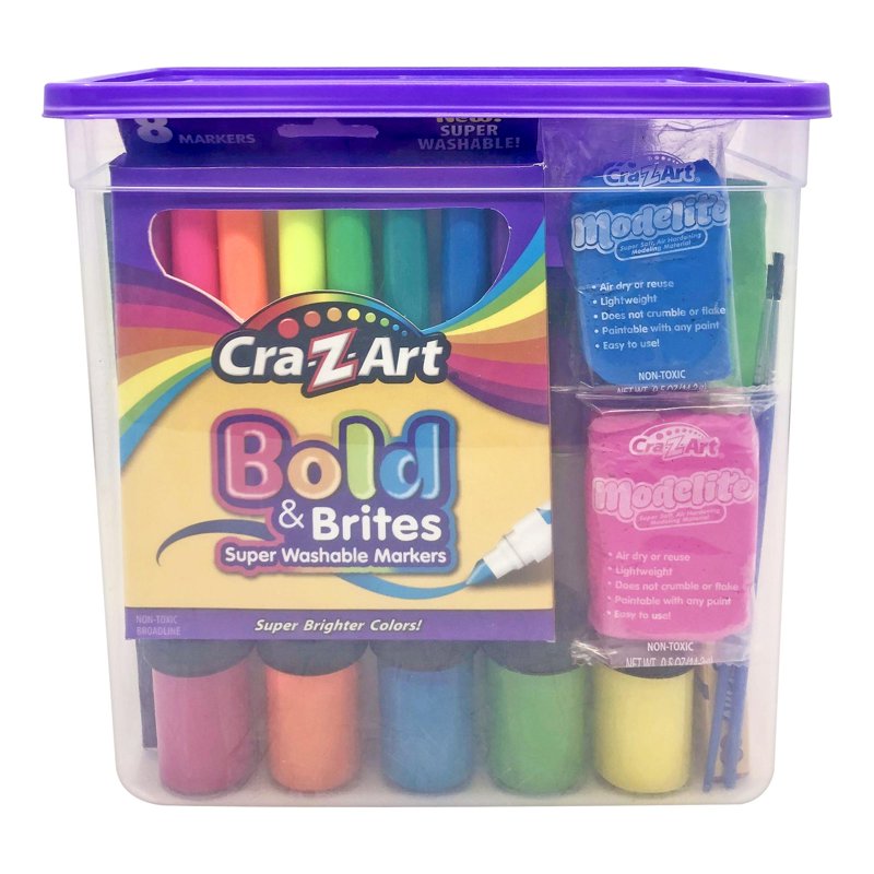 Neon Art & Craft Kit with 96+ Pieces for Kids 4+ - Creative Drawing & Coloring Set
