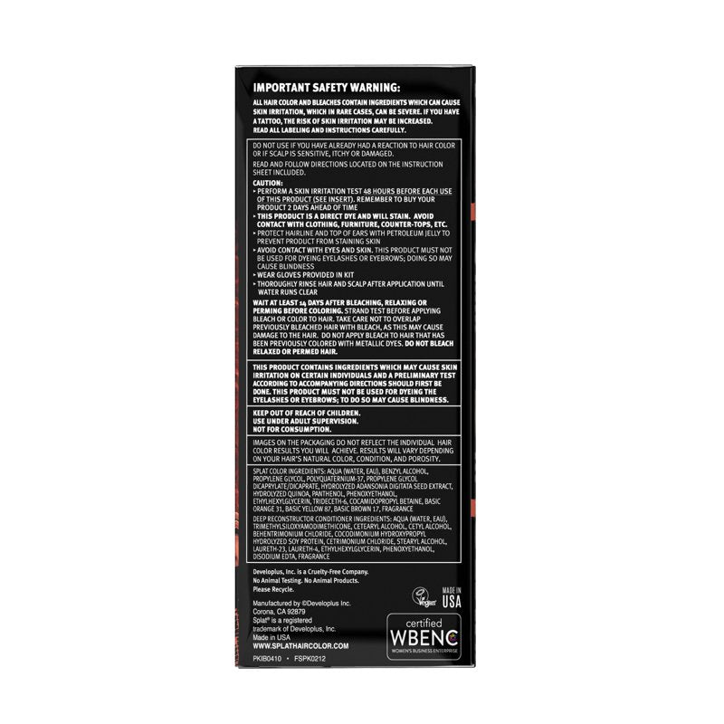 Semi-Permanent Hair Color Kit - Multiple Shades for Vibrant, Nourishing Hair