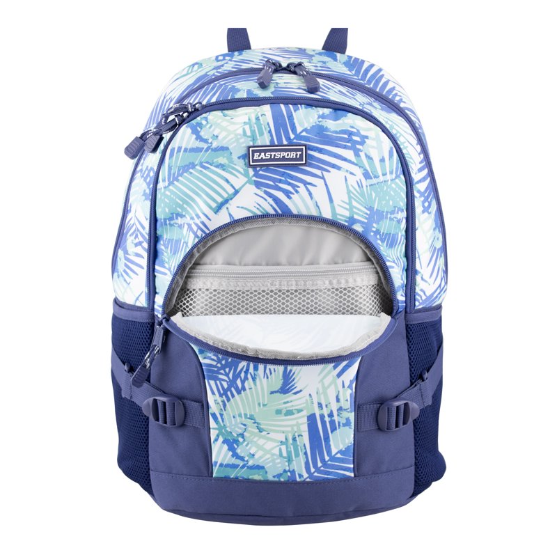 Unisex 18.5-Inch Athleisure Backpack with Laptop & Water Bottle Pockets