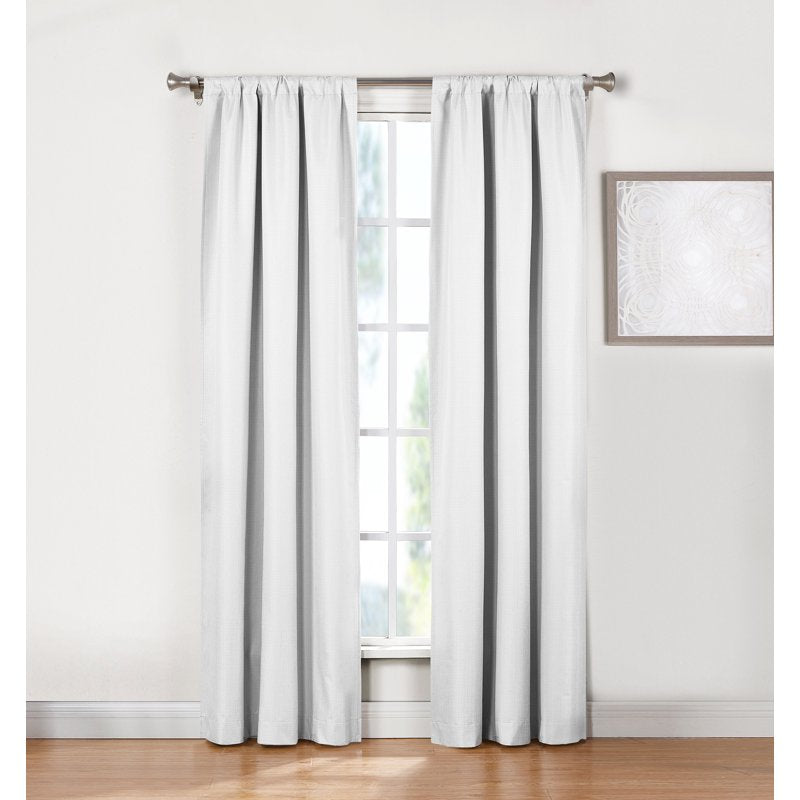 Blackout Curtains 2 Pack - Recycled Fabric, Thermal Insulated, Total Blockout, Multiple Sizes