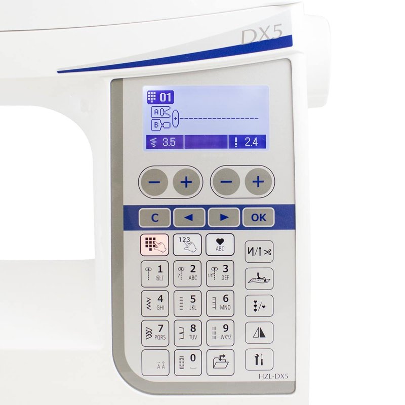 Computerized Sewing Machine with 185 Stitch Patterns & Heavy Fabric Handling