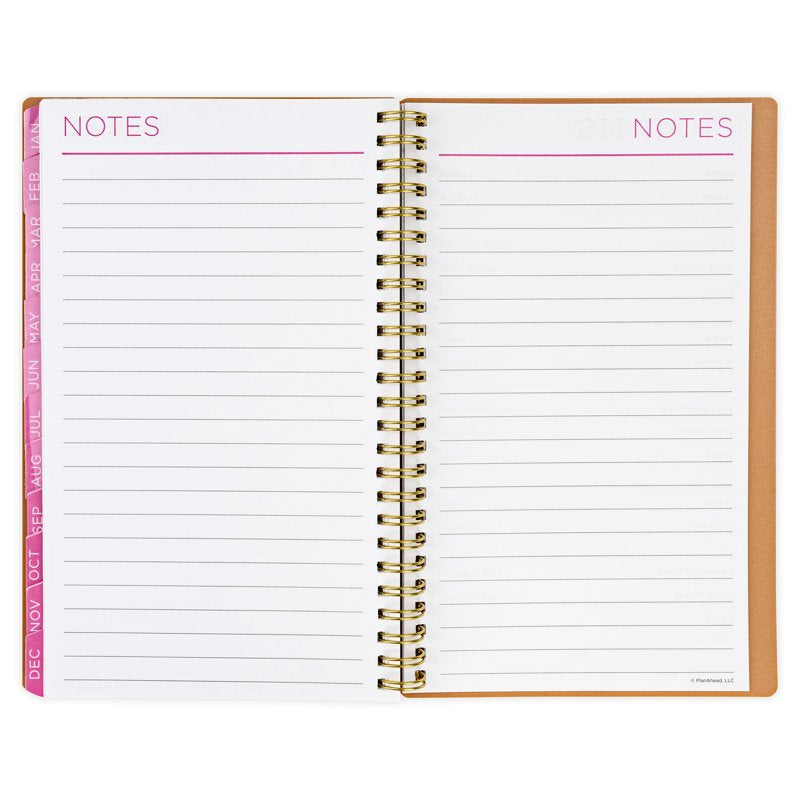 See It Bigger Floral Monthly Weekly Planner 15-Month, Large Print, 5.5 x 8.75 Inches