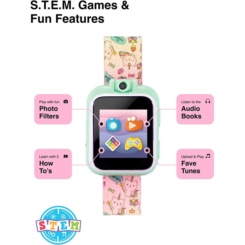 Kids Smartwatch with Camera and Learning Games - STEM Gift for Children