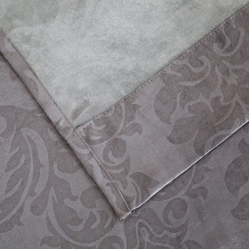 Blackout Curtain Set - Embossed Textured Room Darkening Drapes for Home