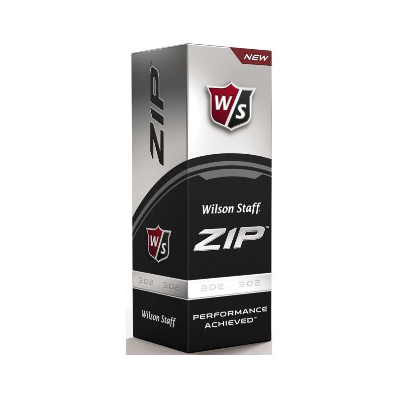 Zip Golf Balls 24 Pack - White, Zero Compression Core & Unique Dimple Pattern